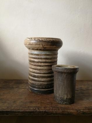 A set of ceramic vases