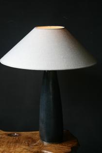 Black table lamp