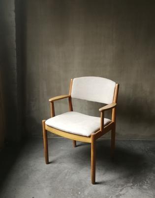 Danish oak armchair