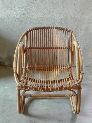 Dutch rotan seat