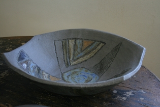 Large ceramic bowl