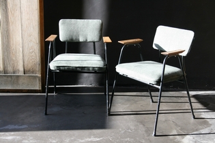 Pair of armchairs by Guariche