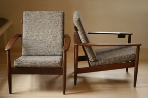 Pair of Danish armchairs