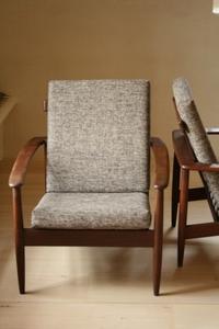 Pair of Danish armchairs