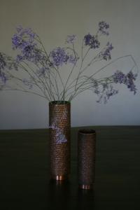 Pair of Danish copper vases