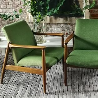 Pair of vintage armchairs