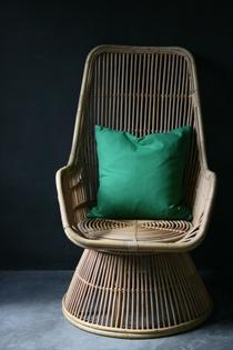 Rotan large fauteuil